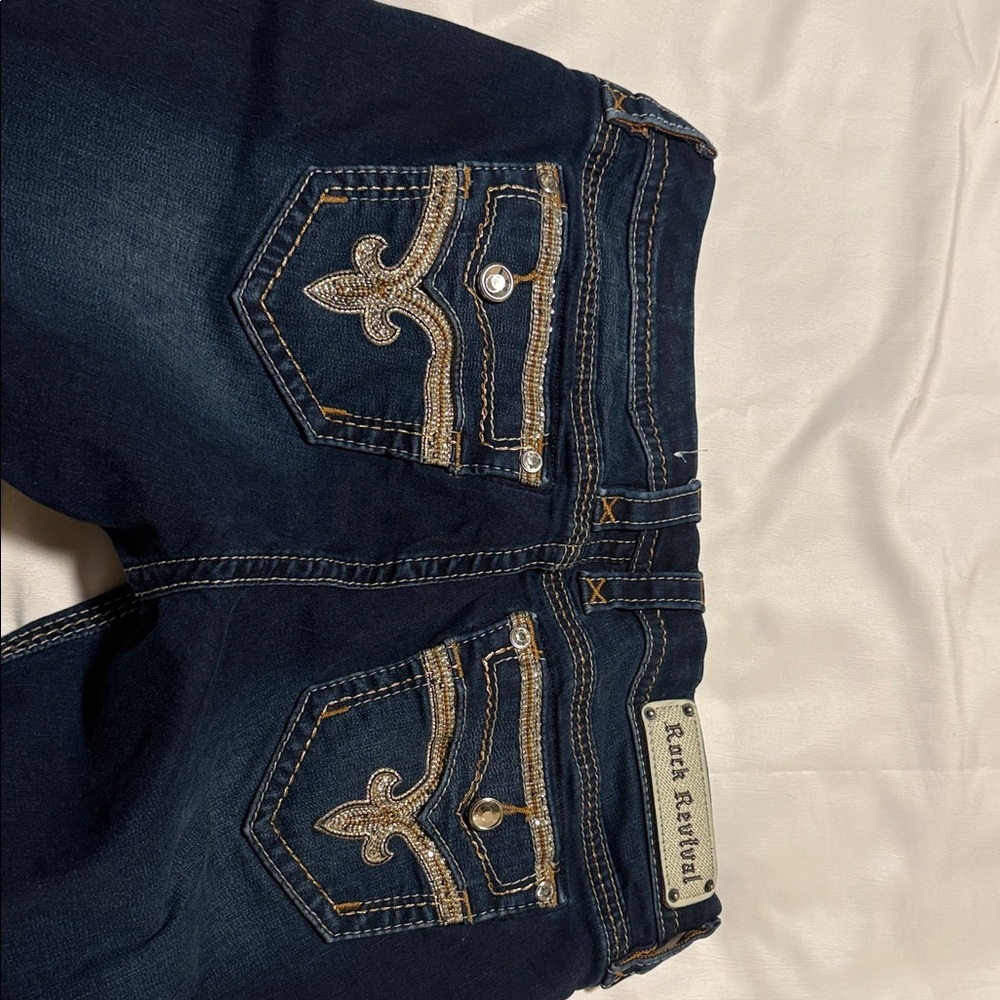 Rock Revival Betty Easy Boot Jeans Size 30 - Picture 5 of 16